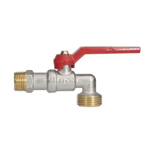 [LLA-BEL-GRI-0508] LLAVE DE CHORRO / LLAVE DE MANGUERA DE 1/2" DE BOLA CROMADA ( PESADA DE LUJO ) REF. GRI-0508 MARCA B