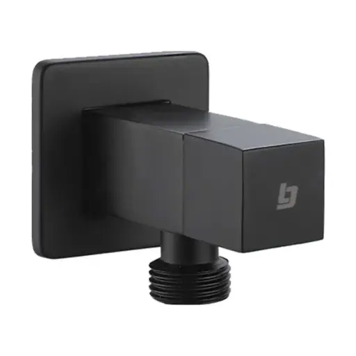 [LLA-BEL-GRI-1047] LLAVE DE ARRESTO 1/2 X 1/2" M/H ACERO INOX. SQUARE BLACK REF. GRI-1047 MARCA BELT-G