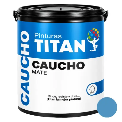 [PIN-MAN-CCT-414-10] PINTURA DE CAUCHO TITAN CLASE C 1 GL COLOR AZUL PROFUNDO REF. CCT-414-10 MARCA MANPICA