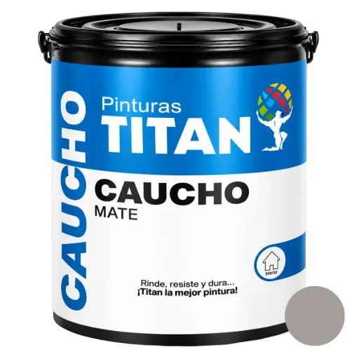 [PIN-MAN-CCT-610-10] PINTURA DE CAUCHO TITAN CLASE C 1 GL COLOR GRANITO REF. CCT-610-10 MARCA MANPICA