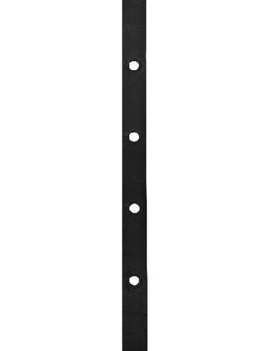 [PLE-SID-1X3.16.PERF] PLETINA PERFORADA 1" X 3/16" X 6 MTS HUECO REDONDO DE 12 MM (5.80 KG )