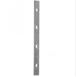 [PLE-SID-1X3.16.PERF.C] PLETINA PERFORADA 1" X 3/16" X 6 MTS HUECO CUADRADO DE 12 MM ( 5.80 KG )