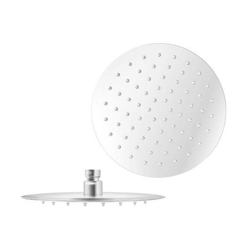 [REG-BEL-GRI-0243] REGADERA ANTICALCAREA 8" ULTRA PLANA REDONDA SIN BRAZO GRI-0243 MARCA BELT-G