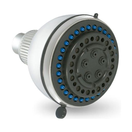 [REG-BEL-GRI-1848] REGADERA CROMADA TIPO MASAJE 5 POSICIONES MOD. ( E ) SIN BRAZO REF. GRI-1848 MARCA BELT-G