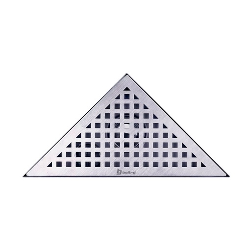 [REJ-BEL-GRI-0692] REJILLA ESQUINERA / DESAGUE ANTICUCARACHA ACERO INOX. GRI-0692 MARCA BELT-G