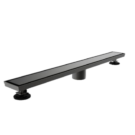 [REJ-NOV-NVDES9046] REJILLA RECTANGULAR / DESAGUE LINEAL 60 CM SERIE UNSEEN FLAT ACERO INOX ANTHRACITE / GRIS MARCA NOVA
