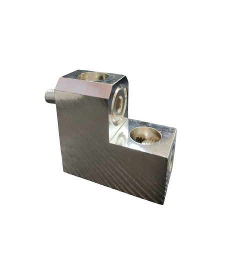 [TER-CHI-NXM-630] TERMINAL PARA BREAKER MOD. NXM-630 PARA 400 MCM AJUSTE 42 N.M 2 HUECO 18 MM MARCA CHINT