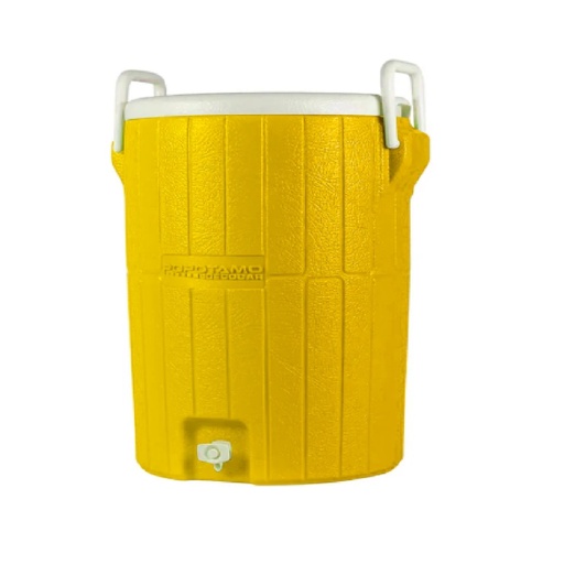 [TER-DEC-PTE-TE22AM] TERMO POPOTAMO PARA AGUA DE 22 LTS 53 CM X 35 CM C/ AMARILLO REF PTE-TE22 / 120226 / 06-16-008 DECOCAR