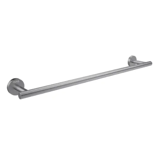 [TOA-NOV-NVACC7613] TOALLERO DE BARRA ACERO INOXIDABLE 60 CM SERIE TEMPO BRUSHED RAD / GRIS REF. NVACC7613 NOVA