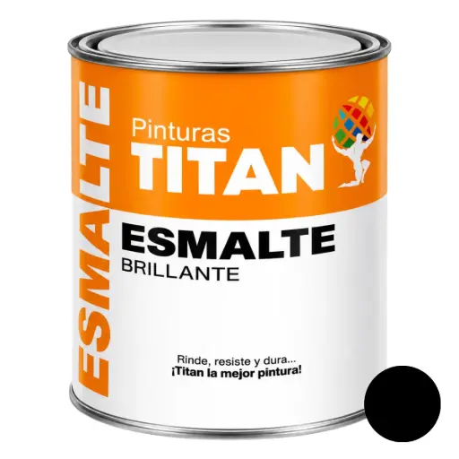 [ESM-MAN-SET-800-10] ESMALTE TITAN 1 GL COLOR NEGRO REF. SET-800  MARCA MANPICA