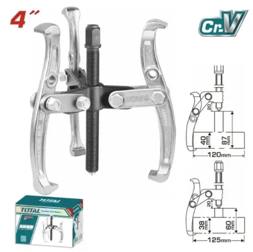 [EXT-TOT-THTGP346] EXTRACTOR PARA POLEA 3P 4" PARA 4 TON MOD. THTGP346  REF. 179965 MARCA TOTAL TOOLS