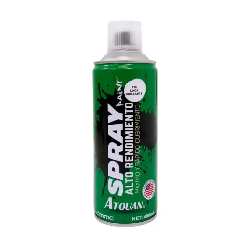 [SPR-ATO-1807057] SPRAY AERESOL ESMALTE COLOR LACA BRILLANTE DE 400 ML REF 1807057 / 670319 / 190 MARCA ATOUAN