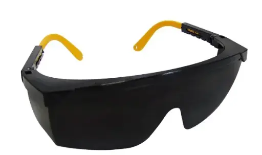 [LEN-COV-CV-GA-04] LENTES / ANTEOJOS DE SEGURIDAD AJUSTABLES OSCUROS REF. CV-GA-04 / 9279 MARCA COVO