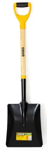 [PAL-COV-CV-SV-0413] PALA CUADRADA CON CABO DE MADERA MANGO PVC DE 1MTS X 26CM REF. CV-SV-0413 / 9745 MARCA COVO