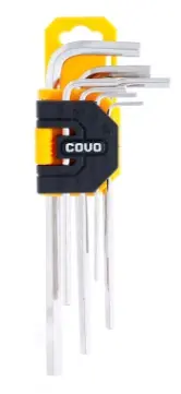[LLA-COV-CV-HK-2L] JUEGO DE LLAVE ALLEN 7 PZAS ( MILIMETRICAS ) REF. CV-HK-2L / 13062 MARCA COVO