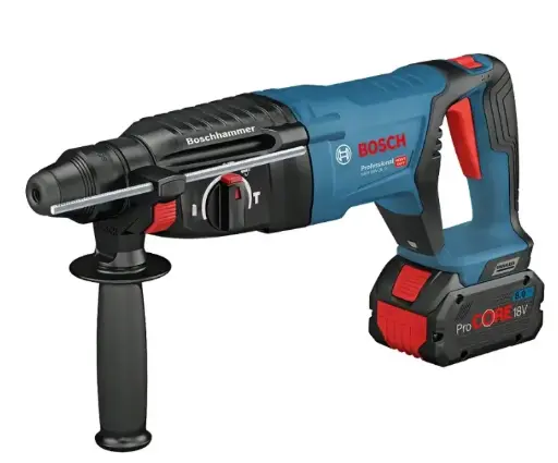 [ROT-BOS-GBH18V-26D] ROTOMARTILLO INALAMBRICO SDS PLUS 18 V 2.5J 980 RPM C/ 2BATERIA + CARGADOR REF. GBH 18V-26D / 865412 MARCA BOSCH