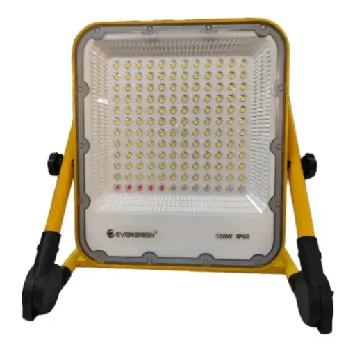 [REF-EVE-RR100] REFLECTOR LED PORTATIL RECARGABLE 100W 6500K IP66 2500LM REF RR100 EVERGREEN