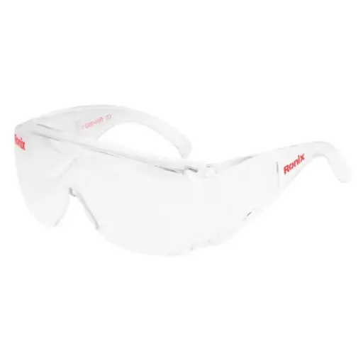 [LEN-RON-RH-9021] LENTES DE SEGURIDAD TRANSPARENTE CON PROTECTOR LATERAL  REF. RH-9021 MARCA RONIX
