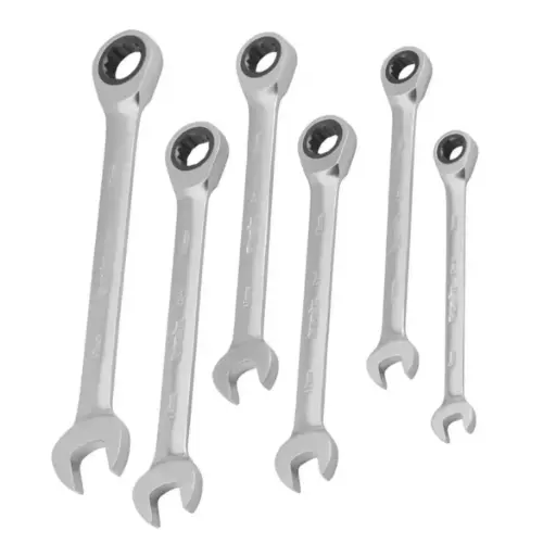[LLA-RON-RH-2173] JUEGO DE LLAVE COMBINADA U:O 6 PZAS 8 - 17 MM REF. RH-2173 MARCA RONIX
