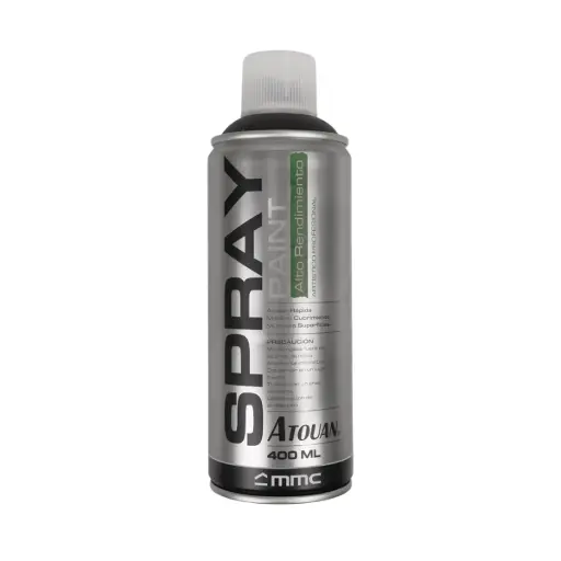 [SPR-ATO-1807044] SPRAY AERESOL ESMALTE COLOR NEGRO MATE DE 400 ML REF 1807044 / 670081 MARCA ATOUAN