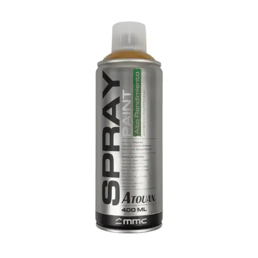 [SPR-ATO-1807048] SPRAY AERESOL ESMALTE COLOR ORO BRILLANTE DE 400 ML REF 1807048 / 670098 MARCA ATOUAN