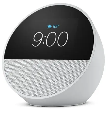 [ALT-ALEXA-BV84J9.BL] ALTAVOZ / CORNETA BLUETOOTH INTELIGENTE ALEXA ECHO SPOT C/BLANCO COD BV84J9 / 922870 MARCA ALEXA
