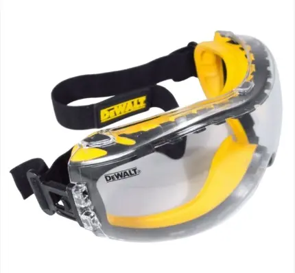 [LEN-DEW-DPG82-11] LENTES / ANTEOJOS DE SEG. DOBLE MOLDE TRANSPARENTE C/BANDA ELASTICA REF. DPG82-11 /282039 MARCA DEWALT