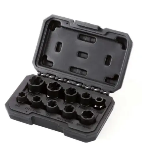 [JUE-PRO-301002] JUEGO DE DADOS 10 PZAS MM CUADRO DE 3/8" 6 PUNTAS P/ TUERCAS REDONDAS REF. 301002 MARCA PROMI