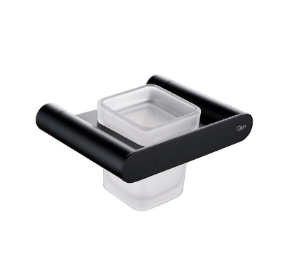 [POR-QM-14.100.1015.P] PORTA VASO QM+ SERIE SUPREME COLOR NEGRO BLACK ( PROMO ) MARCA QUALITY METAL  ( PROMO)