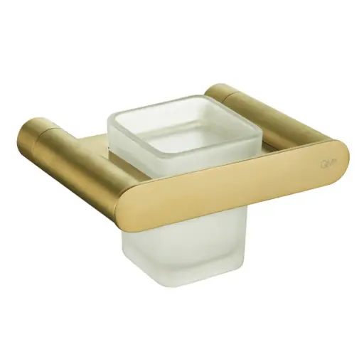 [POR-QM-14.100.1016.P] PORTA VASO QM+ SERIE SUPREME COLOR DORADO GOLD ( PROMO ) MARCA QUALITY METAL  ( PROMO)