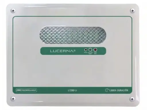 [LAM-LUC-L7200-LI] LAMPARA / LUMINARIA DE EMERGENCIA RETRO-FI 1.7 W 3000 K 3.7V 7.2 AH ( DURACION APROXIMADO 12 HORAS ) REF. L7200-LI MARCA LUCERNA
