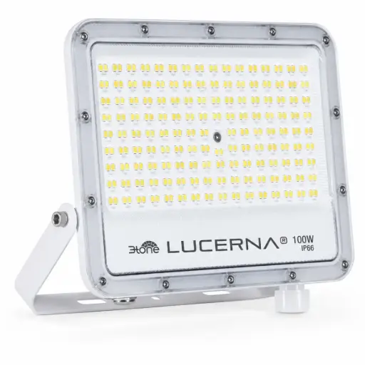 [REF-LUC-RP100PH3T] REFLECTOR LED EXTRA PLANO 100 W COLOR BLANCO 3 TONOS IP66 MULTV 90-285V 120LM REF. RP100PH3T MARCA LUCERNA