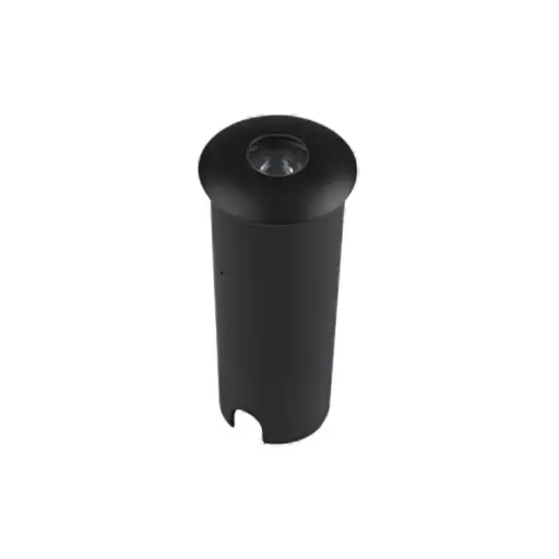 [LAM-ART-AI-GUFT-3W] LAMPARA DE PISO P/ JARDIN EMPOTRABLE CIRCULAR IP65 3W 3000K 100-265 V ALUMINIO NEGRO REF. AI-GUFT-3W ARTIG LIGHT