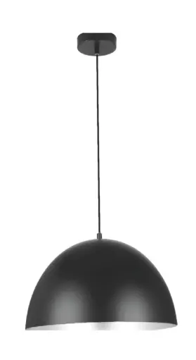 [LAM-KAS-DI-133-BK-Z] LAMPARA COLGANTE E27 40 X 125.5 CM COLOR NEGRO REF. DI-133-BK-Z MARCA KASALIGHT