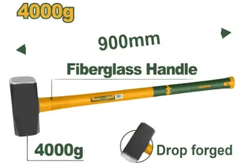 [MAR-JAD-JDHM2340] MARTILLO CUADRADO 4000 GR 900MM REF. JDHM2340 MARCA JADEVER