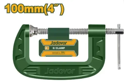 [PRE-JAD-JDCP1104] PRENSA SARGENTO TIPO G 4" / 100 MM REF. JDCP1104 MARCA JADEVER