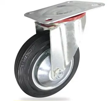 [RUE-BRU-110160G] RUEDA MACIZA GIRATORIA CONTINENTAL DE 6" (UNIDAD) REF. 110160G MARCA BRUFER