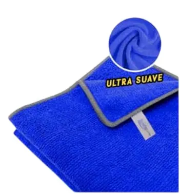 [PAN-BRU-73253] PAÑO DE MICROFIBRA 40 X 40 CM (UNIDAD) COLOR AZUL / GRIS REF. 73253 MARCA BRUFER 