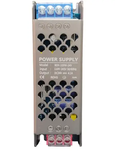 [TRA-LUM-LUM-1734] TRANSFORMADOR/ DRIVER DE ENERGIA / FUENTE DE PODER 24V 100W ULTRA THIN BDX-100W-24V REF. LUM-1734 LUMIND