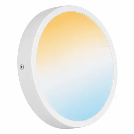 [PAN-LUC-822SHL3T] PANEL LED SUPERFICIAL REDONDO 8" 22 W 3 TONOS 2200LM (100 - 305 V) REF.822SHL3T LUCERNA
