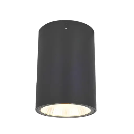 [LAM-ILU-JBO15] APLIQUE DE TECHO LED INTEGRADO 15W 3CCT C/SELECTOR 85-265V 1350LM IP65 SUPERFICIAL CILINDRO C/GRIS OSCURO REF. JOB15 MARCA ILUMINAK