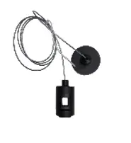 [BAS-LUM-LB-1617] BASE DE PARA RIEL MAGNÉTICO PARA RIEL ESTRUCTURA LB-1615 TIPO GUAYA COLOR NEGRO REF. LB-1617 MARCA LUMIND
