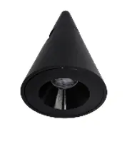 [LAM-LUM- LB-1612] LAMPARA / SPOT TIPO CONO 5W 24V 3000K PARA RIEL MAGNÈTICO PARA RIEL ESTRUCTURA LB-1615 70MMX115MM  COLOR NEGRO REF. LB-1612 MARCA LUMIND