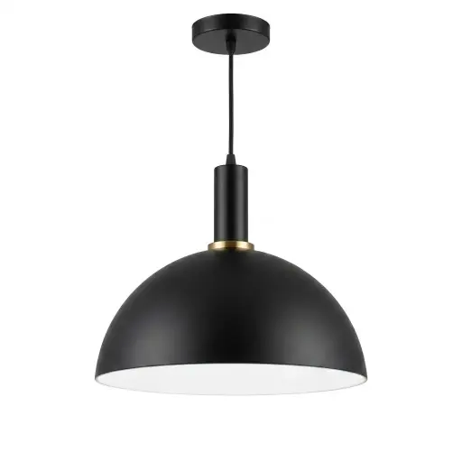 [LAM-MAF-DL112] LAMPARA LED COLGANTE VINTAGE CIRCULAR MOD. DL112 300XH260 MM C/BOM. 4W 3000K AC85-277V C/NEGRO SIN CAJA REF. 107-173-00NAW-3500K-00059DL112 MAFI