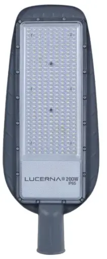 [LUM-LUC-LUMI200] LUMINARIA VIAL LED CON FOTOCELDA 200 W 85-277 V 5700 K 110LUM/W IP65 MOD. LUMI 200 ( ALUMBRADO PUBLICO ) REF. 71001105 MARCA LUCERNA