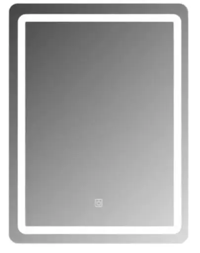 [ESP-AQU-03-04-295] ESPEJO LED DE BAÑO RECTANGULAR 60 X 80 CM 6000K DIMEABLE SENSOR TOUCH REF. 03-04-295 / 14-02-019 MARCA AQUA NUOVA