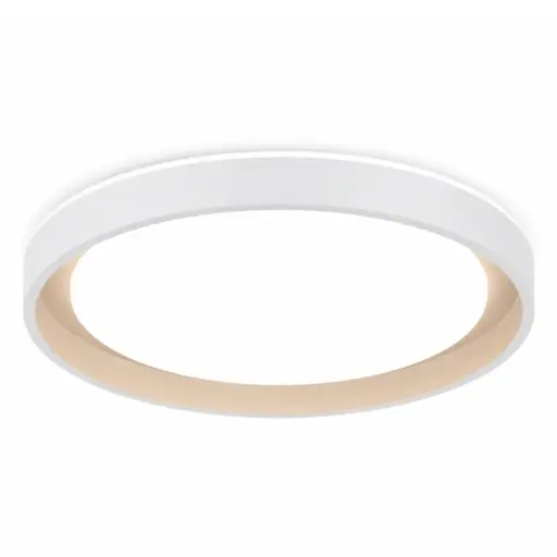 [PLA-LUC-S-506B] PLAFON DECORATIVO LED SEUL REDONDA 36 W 35CM 3CCT C/ DRIVER COLOR BLANCO REF. S-506 B / 31060335 MARCA LUCERNA
