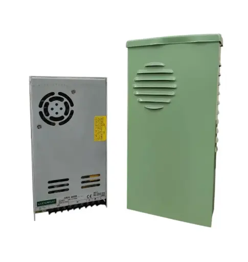 [TRA-LUC-DRIV400W] TRANSFORMADOR / DRIVER DE ENERGIA / FUENTE DE PODER 24V 400W C/ CAJA DE PROTECCION A LA INTEMPERIE REF. DRIV400W / 51200300 LUCERNA