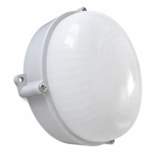 [VAP-LUC-VP712IP65] VAPOLETA LED REDONDA 12 W IP65 MULTV 100 -277 V 6500 K 100LM COLOR BLANCO REF. VP712IP65 / 61000200 MARCA LUCERNA