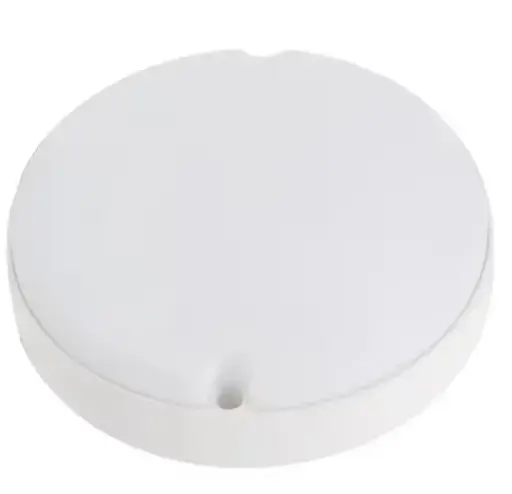 [VAP-LUC-VP8243K] VAPOLETA REDONDA 24W IP54 3000 K MULTV 100-277V 100LM COLOR BLANCO REF. VP8243K / 61000315 MARCA LUCERNA